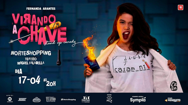 Fernanda Arantes, VIRANDO A CHAVE NO TEATRO MIGUEL FALABELLA