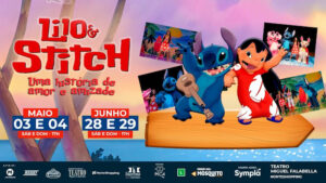 Lilo e Stitch uma história de amor e amizade no TEATRO MIGUEL FALABELLA