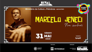 MARCELO JENECI EM “PRA SONHAR” NO TEATRO RIVAL PETROBRAS