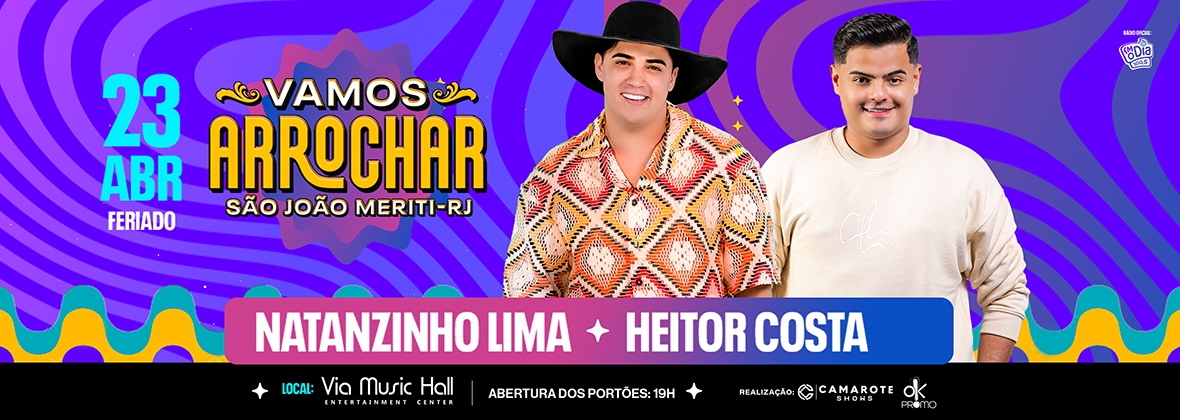 NATANZINHO LIMA E HEITOR COSTA no VIA MUSIC HALL
