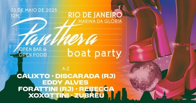Panthera Boat - Rio de Janeiro na MARINA DA GLÓRIA - RJ