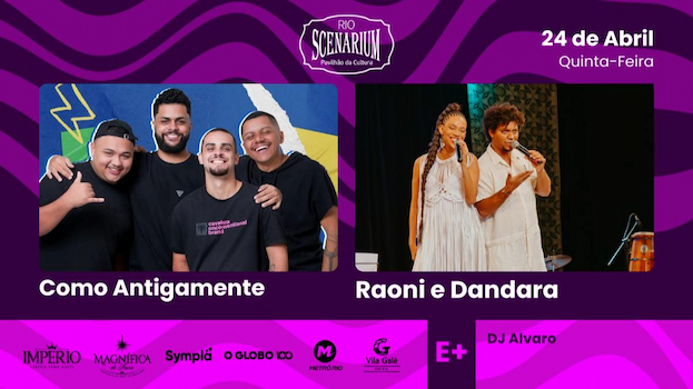 RAONI E DANDARA NO RIO SCENARIUM