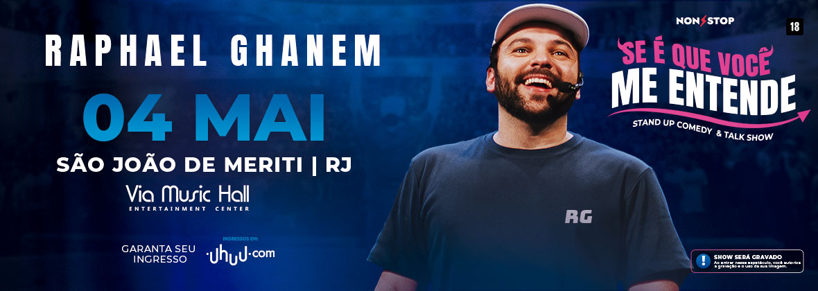 RAPHAEL GHANEM na VIA MUSIC HALL
