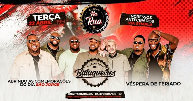 RODA DE SAMBA DO BOTECO NA RUA