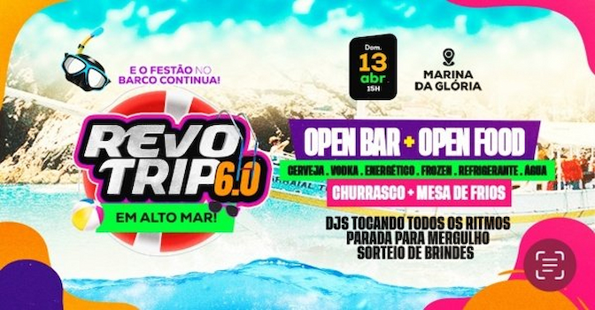 Revotrip em alto mar! Edição 6.0