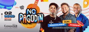 Suel, Rodriguinho e Fabinho no ESPAÇO HALL