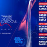 TIM Music Noites Cariocas Sexta-feira 6 de junho de 2025