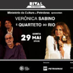 VERÔNICA SABINO E QUARTETO DO RIO NO TEATRO RIVAL PETROBRAS