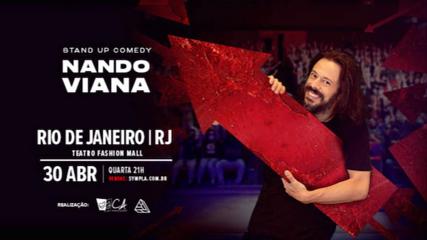 Nando Viana - Como Faz Pra Ficar Aqui? no TEATRO FASHION MALL - RJ