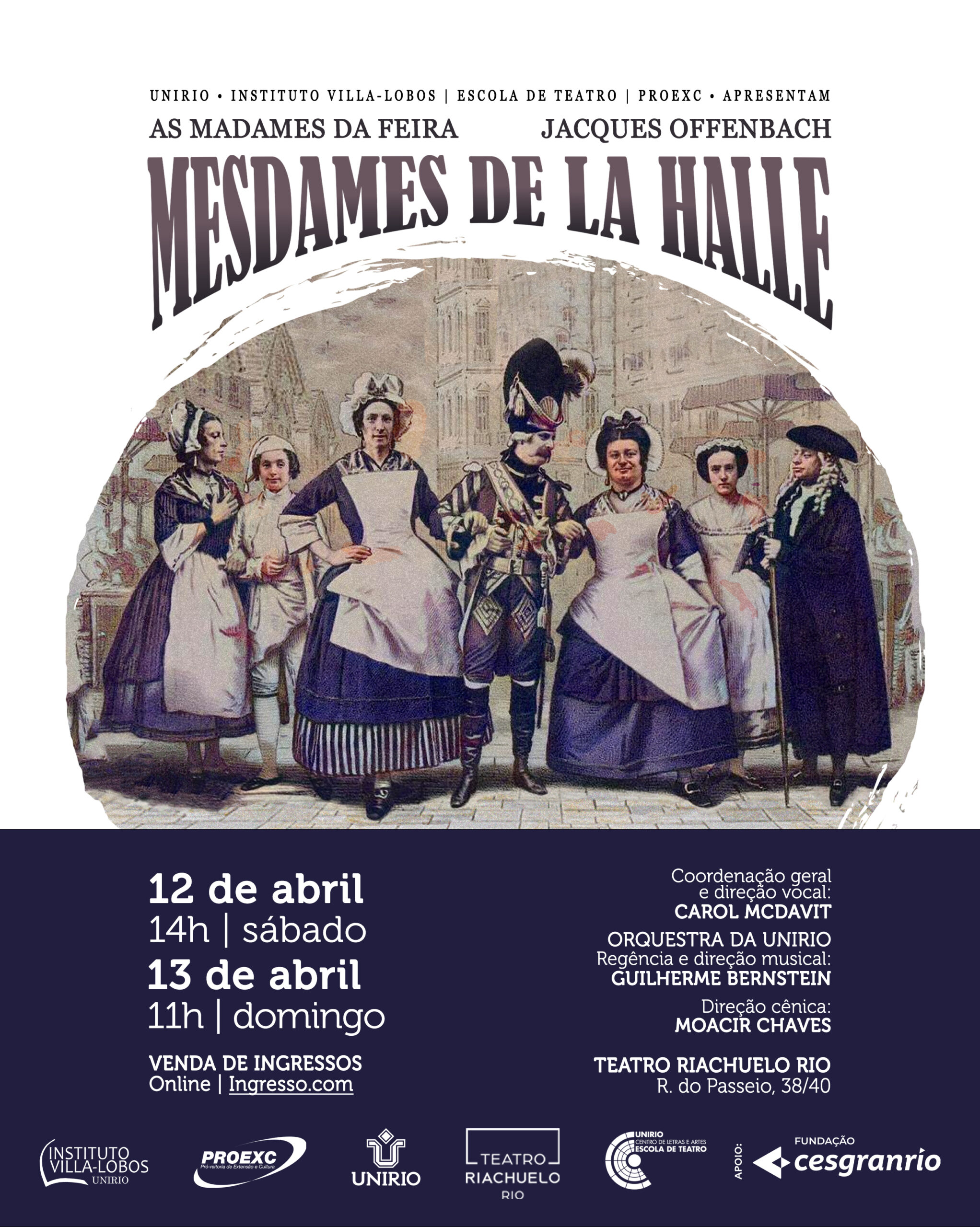 AS MADAMES DA FEIRA - TEATRO RIACHUELO