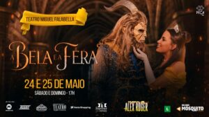 A BELA E A FERA NO TEATRO MIGUEL FALABELLA