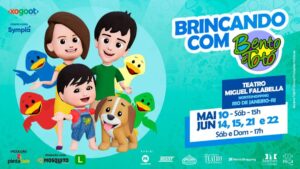 "BRINCANDO COM BENTO E TOTÓ" NO TEATRO MIGUEL FALABELLA
