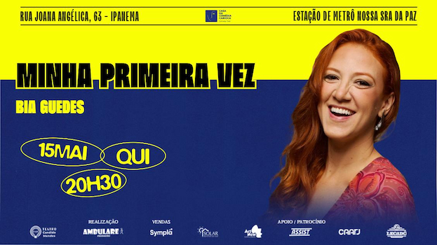 Bia Guedes NO TEATRO CÂNDIDO MENDES