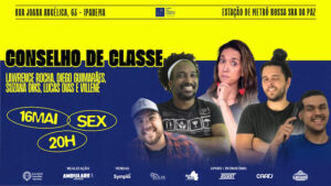 " CONSELHO DE CLASSE: Uma comédia de professores " NO TEATRO CÂNDIDO MENDES