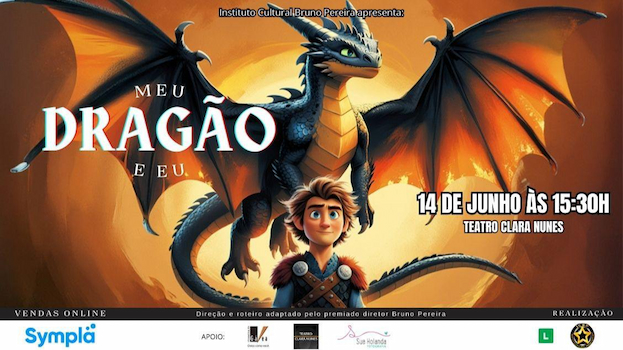 MEU DRAGÃO E EU NO TEATRO CLARA NUNES - RJ