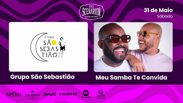 MEU SAMBA TE CONVIDA NO RIO SCENARIUM