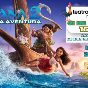 Moana 2 – Uma nova aventura! no TEATRO FASHION MALL - RJ