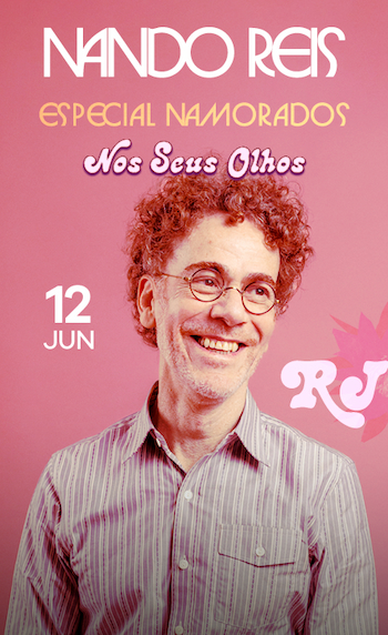 Nando Reis no TEATRO QUALISTAGE