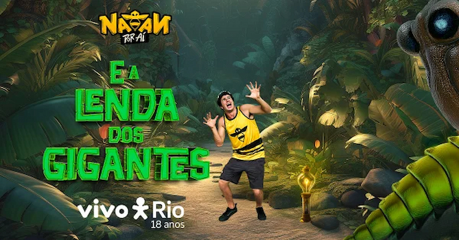 Natan por Aí E A Lenda dos Gigantes no VIVO RIO