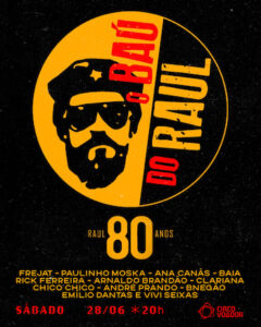 O Baú do Raul no CIRCO VOADOR - RJ