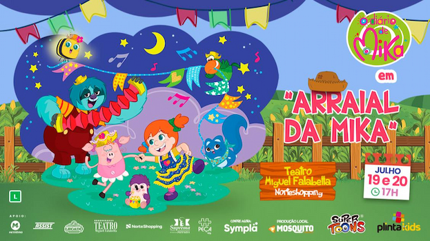 O DIÁRIO DE MIKA EM "ARRAIAL DA MIKA" NO TEATRO MIGUEL FALABELLA