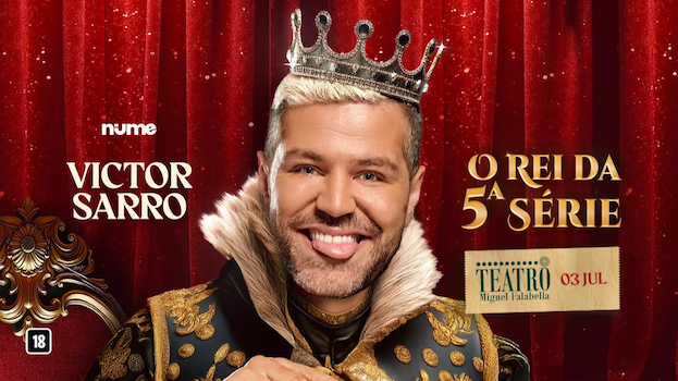 O Rei da Quinta Série no TEATRO MIGUEL FALABELLA