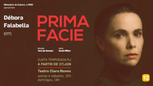PRIMA FACIE NO TEATRO CLARA NUNES - RJ