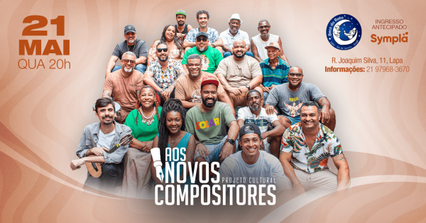 RODA DE SAMBA DO AOS NOVOS COMPOSITORES NO BECO DO RATO