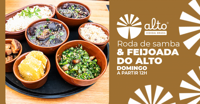 RODA DE SAMBA & FEIJOADA DO ALTO VIDIGAL BRASIL