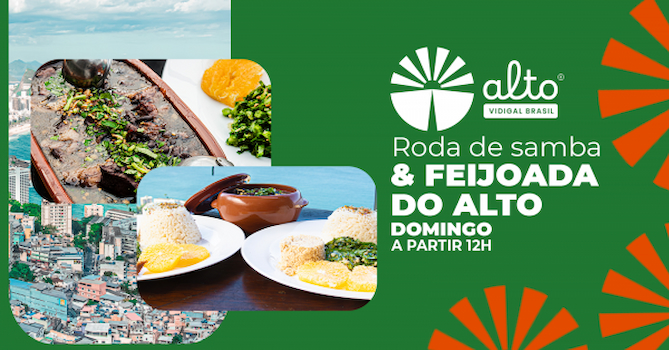 RODA DE SAMBA & FEIJOADA DO ALTO VIDIGAL BRASIL