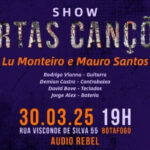 Show Certas Canções – Lu Monteiro, Mauro Santos e banda no AUDIO REBEL