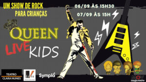 UM SHOW DE ROCK PARA CRIANÇAS NO TEATRO CLARA NUNES - RJ