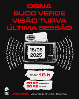 Última Sessão no AUDIO REBEL