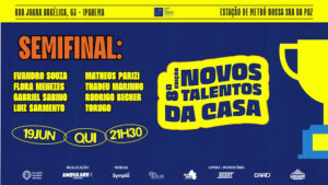 " 8º CONCURSO NOVOS TALENTOS DA CASA " NO TEATRO CÂNDIDO MENDES
