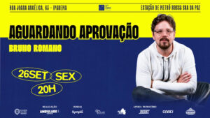 " AGUARDANDO APROVAÇÃO: com Bruno Romano " NO TEATRO CÂNDIDO MENDES