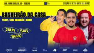 BANHEIRÃO DA CASA NO TEATRO CÂNDIDO MENDES