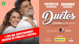 DUETOS, A COMÉDIA DE PETER QUILTER no Teatro dos 4