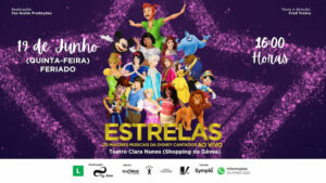 ESTRELAS NO TEATRO CLARA NUNES - RJ