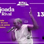 FEIJOADA DO RIVAL COM RODA DE SAMBA DO ITO MELODIA NO TEATRO RIVAL PETROBRAS