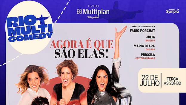 FESTIVAL RIO MULTI COMEDY NO TEATRO MULTIPLAN