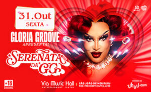 Gloria Groove na VIA MUSIC HALL