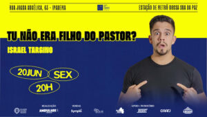 Israel Targino " NO TEATRO CÂNDIDO MENDES