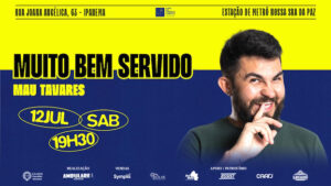 Mau Tavares NO TEATRO CÂNDIDO MENDES