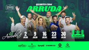 QUARTAS DE SAMBA COM ARRUDA NO RIO SCENARIUM