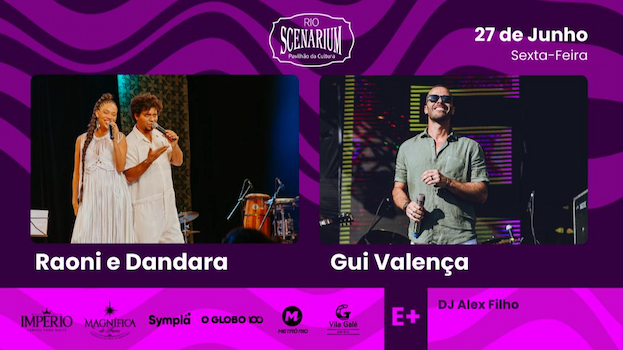 RAONI E DANDARA NO RIO SCENARIUM