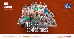 RODA DE SAMBA DO AOS NOVOS COMPOSITORES NO BECO DO RATO