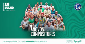 RODA DE SAMBA DO AOS NOVOS COMPOSITORES NO BECO DO RATO