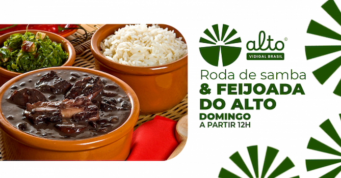 RODA DE SAMBA & FEIJOADA DO ALTO VIDIGAL BRASIL