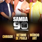 SAMBA 90 GRAUS no TEATRO QUALISTAGE
