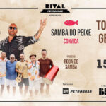 SAMBA DO PEIXE CONVIDA TONINHO GERAES NO PROJETO RODA DE SAMBA NO TEATRO RIVAL PETROBRAS